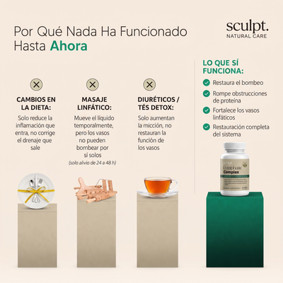 Nueva Formula Máxima Potencia Cápsulas Lympathic Complex by Sculpt.