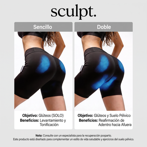 Sculpt® INIA Curvify - Shorts Moldeadores EMS