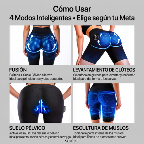 Sculpt® INIA Curvify - Shorts Moldeadores EMS
