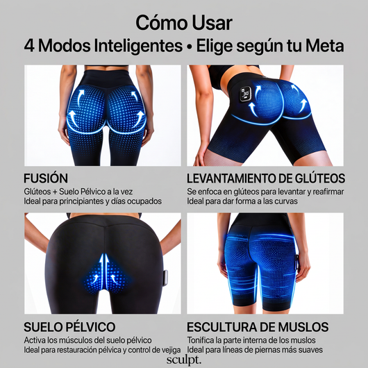 Sculpt® INIA Curvify - Shorts Moldeadores EMS