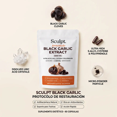 Sculpt Black Garlic Protocólo de Restauración