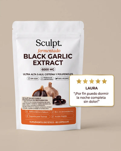 Sculpt Black Garlic Protocólo de Restauración
